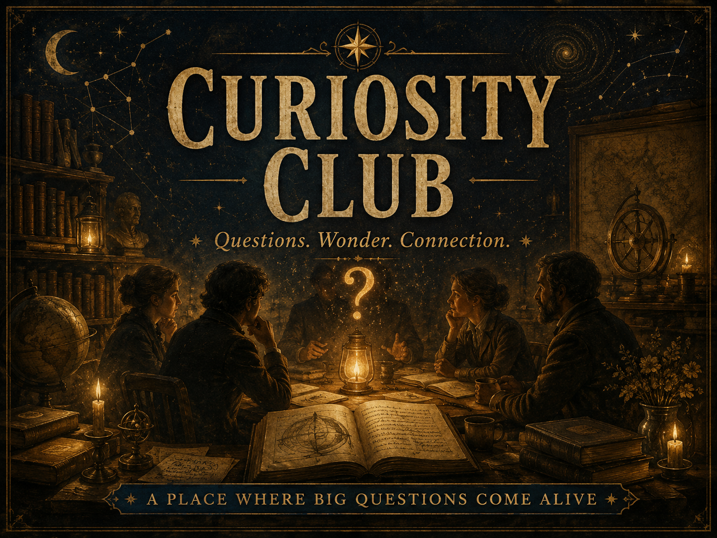 Curiosity Club poster artwork