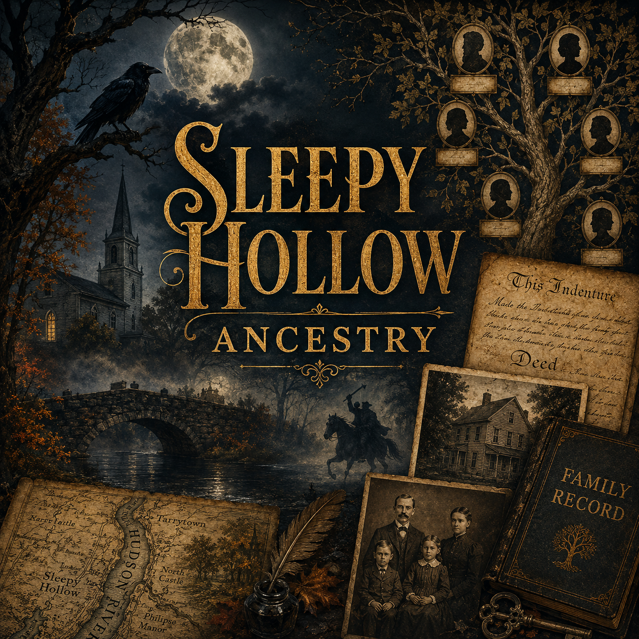 Sleepy Hollow Ancestry poster artwork